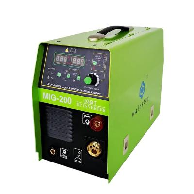 China Multifunctional 3 in 1 Gasless Mig Welding Machine IGBT Inverter Portable CO2 MIG Soldadura MAG Welder for sale