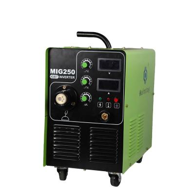 China 220v building material stores MIG-250 igbt inverter CO2 mag MIG welding machine for sale