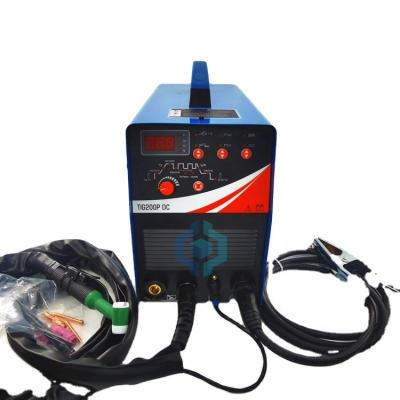 China Building Material Stores TIG200P DC Stick Pulse Tig Welder Muttahida Majlis-e-Amal AC Inverter Igbt Soldadora Argon Cat Welding Machine for sale