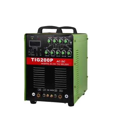 China Construction CAT 200P AC DC TIG Welder 220V Muttahida Majlis-e-Amal TIG Welding Machine Plasma Invert Steel Welder for sale