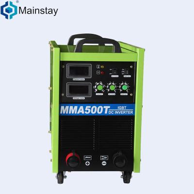 China Building Material Shops 500amp inverter DC IGBT 3phase ARC Welding Machine MMA500T for sale