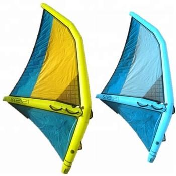 China Nylon 2,5m Blau aufblasbares Windsurfsegel für professionelles Surfen zu verkaufen