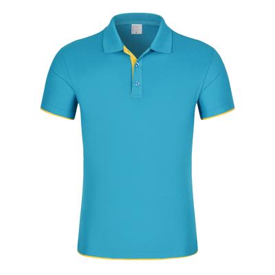 China Anti-pilling high quality 100% cotton blank polo shirt with collar for sale