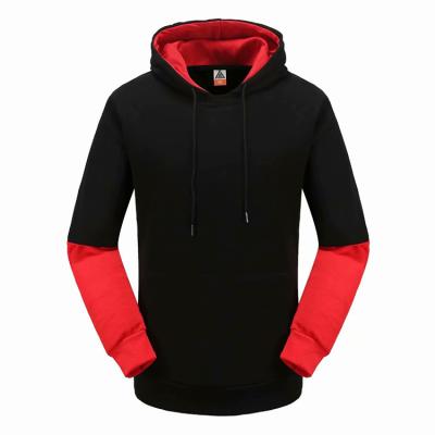 China China Factory QUICK DRY Men's Casual Two Tone Hooded Customize Logo Embroidery Sweatshirt Hoodie for sale