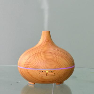 China Color Changing LED Light Dituo Wood Fiber 7 LED Mist Refresher Humidifier 150ml Ultrasonic Cool Aroma Diffuser Essential Oil Defuser for sale