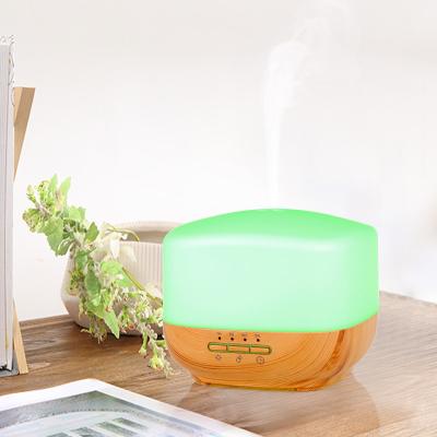 China 7 Color LED Light Dituo Maker Ultrasonic Electric Aroma Diffuser USB Air Essential Oil Diffuser Scent Humidifier 500ML With Night Light for sale