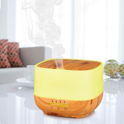 China Dituo 7color USB Flame Humidifier 500ML Ultrasonic Essential Oil Aroma Diffuser Lamp Portable Diffuser Humidifier for sale