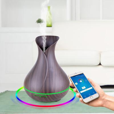 China 7 Version 7Color LED Commercial Natural Aroma Diffuser Light 400ml Dituo Smart WIFI Ultrasonic Perfume Humidifier 400ML LED Color Aromatherapy Diffuser for sale