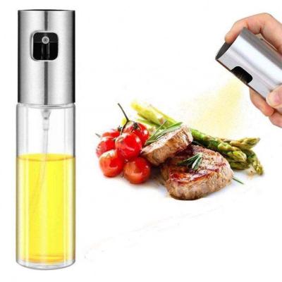 China Fashion Design Amazon Salad BBQ Spray Bottle Viable Hot Sale Cooking Kitchen Roasting Cooking Olive Oil Sprayer for sale