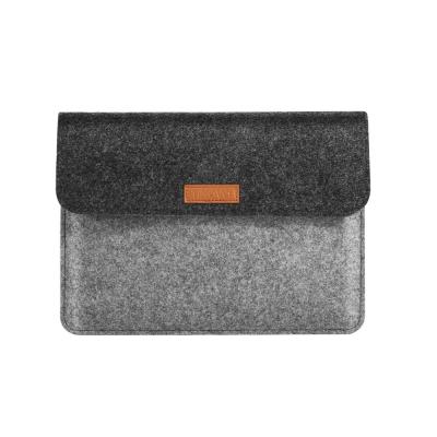 China Hot Selling Custom 9-11 Inch Felt Tablet Sleeve Case Multiple External Pockets For iPad 10.2 For S6 Lite 2020 for sale