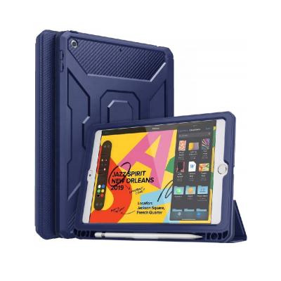 China MoKo Full Body Protective Shell Trifold Stand Cover Smart Shockproof For iPad 7th Generation 2019 10.2 for sale