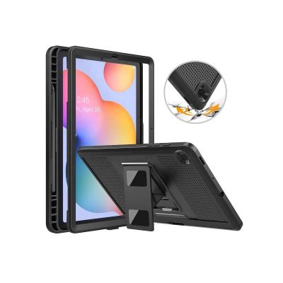 China MoKo Cover Built-in Screen Protector Heavy Duty Rugged Shockproof Case For Samsung Galaxy Tab S6 Lite 2020 SM-P610/P615 for sale