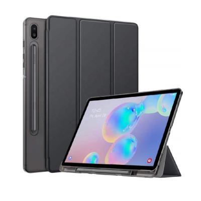 China light & MoKo Protective Smart Ultra Thin Triple Leather Case Cover for Galaxy Tab S6 10.5