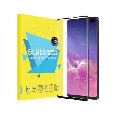 China Ultra Clear Full Coverage MoKo Hardness 9H Tempered Glass Screen Protector For Galaxy S10 Plus for sale