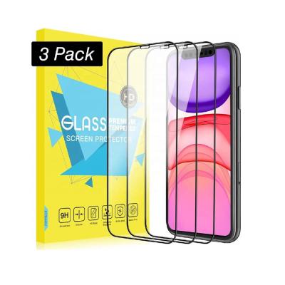 China ultra thin & MoKo [3-Pack] 9H Hardness Highly Sensitive Scratch Resistant Tempered Glass Screen Protector For Apple iPhone 11 / iPhone XR for sale