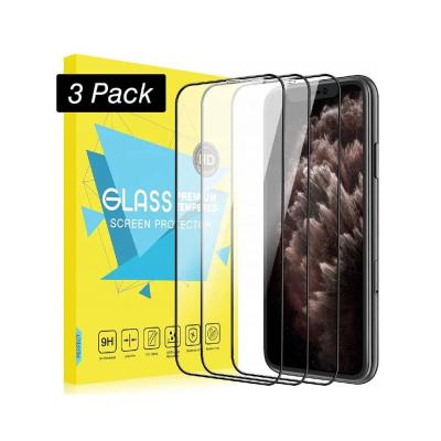 China ultra thin & MoKo Full Coverage Highly Sensitive Ultra Clear Tempered Glass Film [3-Pack] for iPhone 11 pro / iPhone Xs for sale