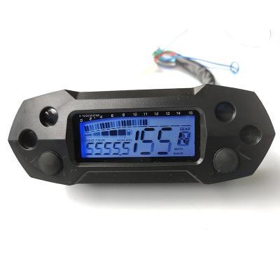 China Hot Selling Universal Restructured Digital Tachometer 15000RPM Multifunctional Dash Motorcycle for sale