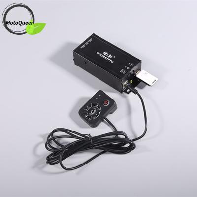 China Al 12V Bluetooth-compatible Motorcycle FM Radio MP3 Player for ATV UTV Scooter FM USB Music Sound System for sale