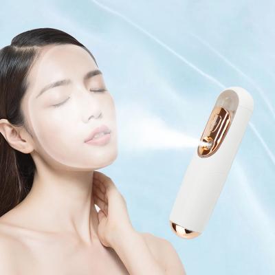 China ABS Free Samples Nano Electric Face Humidifier Water Filling Instrument Mist Facial Jet Mist Sprayer For Moisturizing for sale