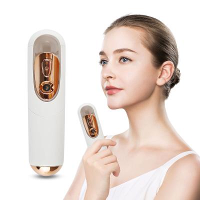 China Mini Fine Fog Car Hotel Portable ABS Facial Sterilizer Nano Mist Sprayer For Facial Deep Nourish Hydration Moisturizer for sale