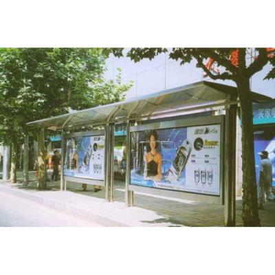 China Creative outdoor street shop/restaurant/hotel public advertising bus stop tea shop/milk booth for sale