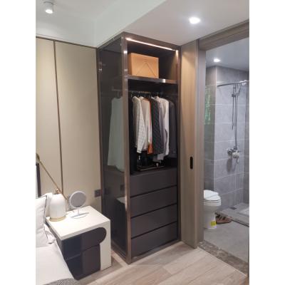 China (Size) Adjustable Stainless Steel Metal Bedroom Wardrobe Closet Cabinet for sale