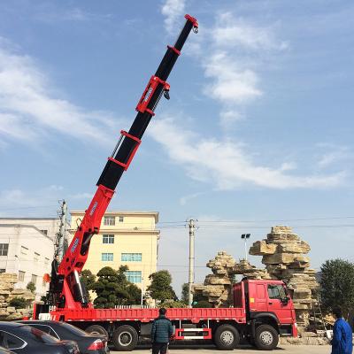 China TRUCK CRANE Factory 60t Semi-Knuckle Boom Truck Mounted Crane for sale