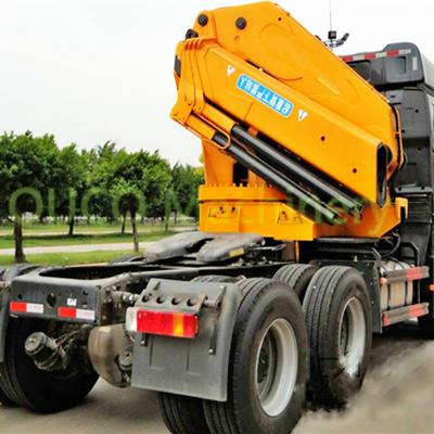 China TRUCK CRANE Small Vehicle With Knuckle Rumble Truck Articulating Cranes for sale