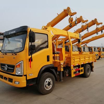 China Other Small Steep Telescopic Boom Truck Mounted Crane For Cargo Lifting For Sale for sale