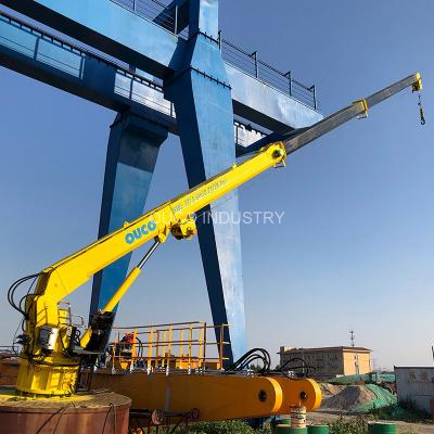 China Other Telescopic Offshore Boom for Boat Marine Deck Crane for sale