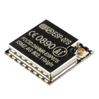 China Connect serial wireless wifi signal ESP8266 ESP-07 Wifi module for nano ESP 8266 ESP-07 ESP8266 development board for sale