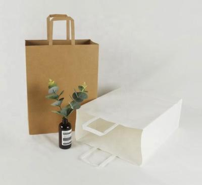 China Output Biodegradable Disposable Bread Bag Food Kraft Paper for sale