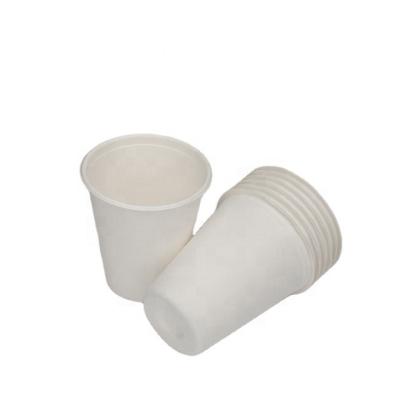 China water & Oil Resistant/Safe in Cup Biodegradable Disposable Coffee Bagasse Microwave Bagasse Travel Cold Sugar Cane Mug with Lid for sale