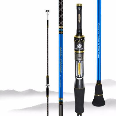 China 1.5 Section Multi-Function Metal Jig Building Spinning Rod Carbon Fiber Carp Pole Spinning Rod Sea Fishing Slow Pitch for sale