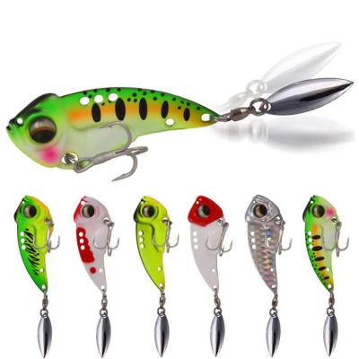 China Fishing Lures Spinner 2020 Vib Vibration Bait Spinner Spoon Fishing Lures 8.5g 12g 17g Rigs Trout Winter Fishing Hard Baits Tackle Metal PESCA VIB-11 for sale