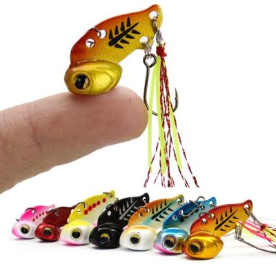 China Ead copper alloy OEM manufacturers ship best wobbler metal mount vib spoon jig lure for sale