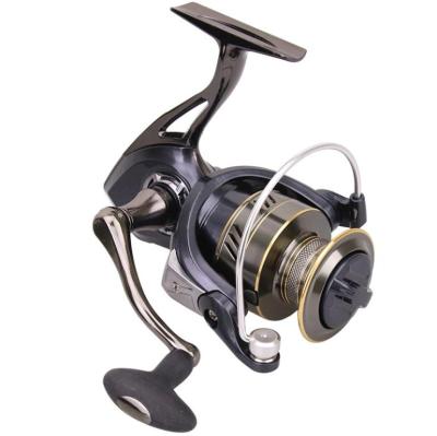 China 2021 Carrete 12+1BB Metal Reel Max Drag Steel Handle Line Baitcasting Saltwater Reel Straight Spinning Fishing for sale