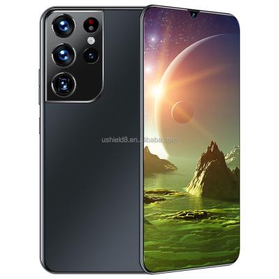 China Dual SIM Card 2022 S21+Ultra 6.7in Big Screen 6800mAh Hot Selling New Game Mobile Phone With Bargain Price for sale