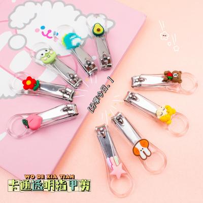 China Premium Quality Cartoon Cute Cartoon Nail Clipper Kids Baby Steel Nail Toe Trimmer for sale