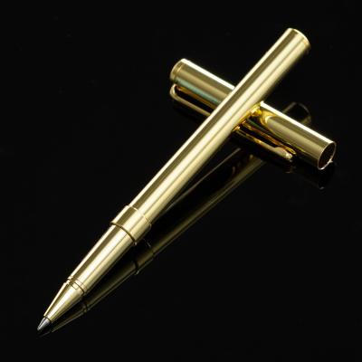 China Office & Office Supplies Custom Logo Aluminum Metal Gold Ball Pen Ballpoint Pens Sign Pen for sale