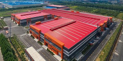 China Q355B Fábrica de estruturas de aço Quadro de aço leve pintado galvanizado à venda