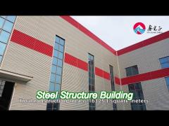 high-strength wide span customized steel structure building warehouse workshop