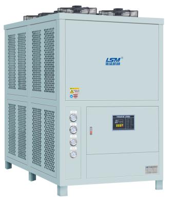 China Stores 25HP Air Cooling Cooling Equipment Copper Steel Industrial Building Material Chiller Unit for sale