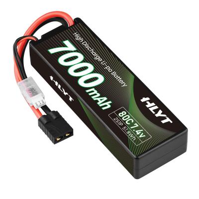 China High quality 7.4V 7000mAh polymer pocket cell lithium ion lipo rechargeable battery for electric car for sale