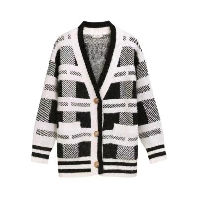 China Anti-wrinkle low price custom knit coat for sand vest women sweater cardigan export girls for sale