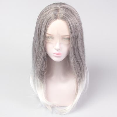 China Straight Synthetic Wig Brown Mixed Body Wave L&N Long Blonde Wig For Medium Color Women Part Nature Lolita Cosplay Wig for sale