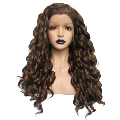 China Body Wave L&N Hair Wigs Black Loose Deep Wave Preplucked Lace Front Wigs 13x4 Lace Frontal Wig Bleached Knots for sale