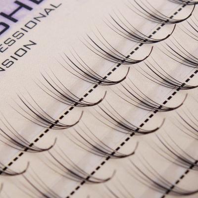 China Natural Long Individual Packing 9mm False Eyelashes Group 5 Root 0.07 C Curl Eye Lash Extension Health Makeup Tools for sale