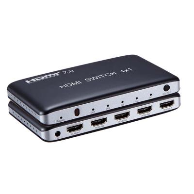 China 2.0 Version HDMI Auto Changer 4x1 4KX2K 60Hz Switcher HDSW4-V2.0 for sale