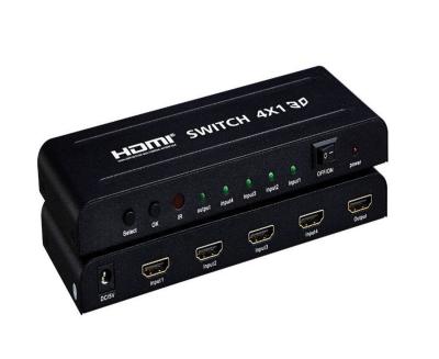 China HDMI changer 4x1 screen 4K HD video seamless hdmi switcher 4 in 1 with PIP function 178x58x20(mm) for sale